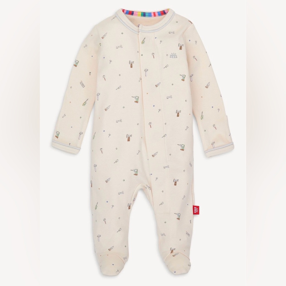 MagneticMe Organic Cotton Footie - 3-6 M - Fix It Friends